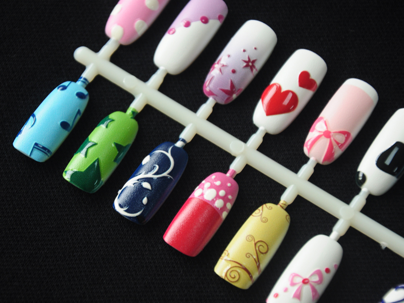 Nail color printing