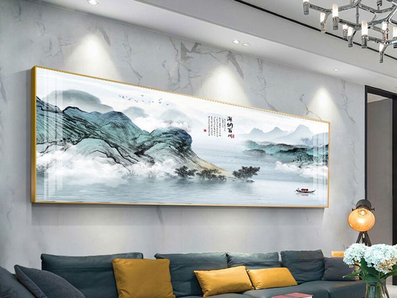 Crystal porcelain decorative painting